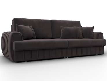 Диван-кровать Лига 057 коричневого цвета