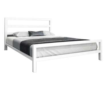 Кровать Аристо 140х200 белого цвета