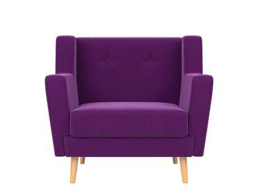 Кресло Брайтон фиолетового цвета