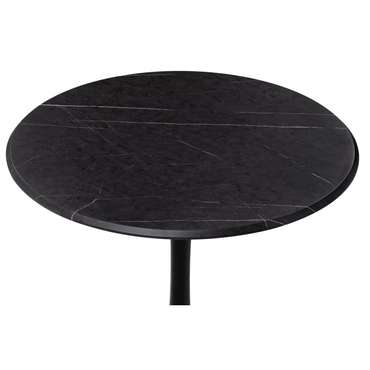 Обеденный стол Тулип черного цвета