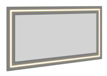 Настенное зеркало Омри ЗН-001 55х100 в серой раме