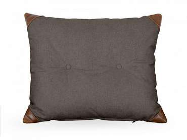 Подушка Chesterfield 60х60 серо-коричневого цвета