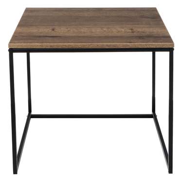 Кофейный столик Гидра черно-коричневого цвета