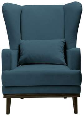 Кресло Оскар темно-синего цвета