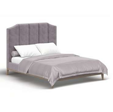 Кровать Stacey 200х200 фиолетового цвета