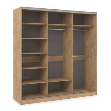 Шкаф-купе Comfort 21.3 коричневого цвета