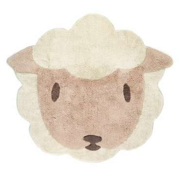 Ковер Rug Lolho 100х110 бежевого цвета