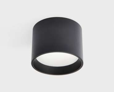 Накладной светильник IT02-007 black 3000K (алюминий, цвет черный)