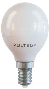 Лампочка Voltega 7054 Globe 7W Simple грушевидной формы