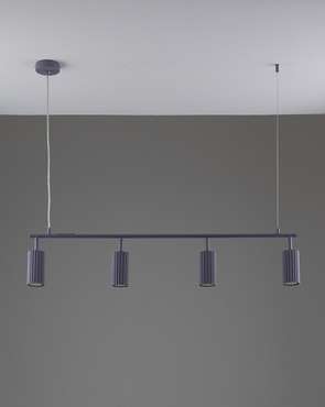 Светильник подвесной Cora V11782-4P серого цвета