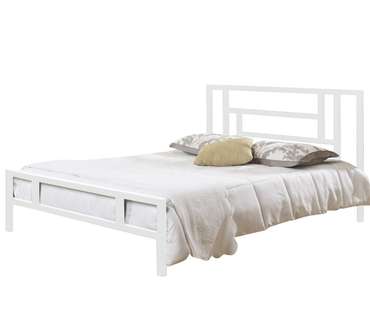 Кровать Вирджиния 140х200 белого цвета