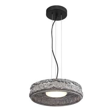 Светильник подвесной ST-Luce черный/дымчатый LED 1*15W 4000K ANTIKE