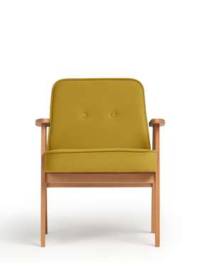 Кресло Несс желтого цвета