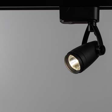 Трековый светодиодный светильник Track Lights черного цвета