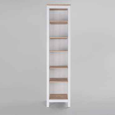 Стеллаж Сага белого цвета