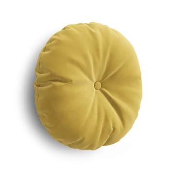 Подушка Сара желтого цвета