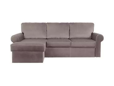 Угловой диван-кровать Murom серого цвета