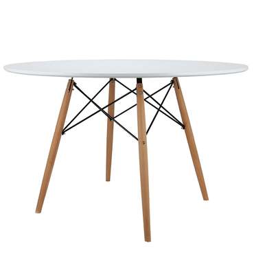 Обеденный стол Eames белого цвета