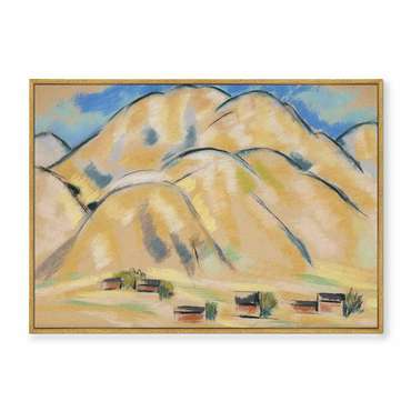 Репродукция картины на холсте New Mexico Hills, 1934г.