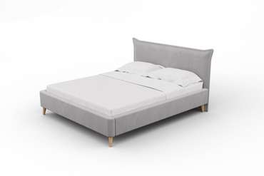 Кровать Олимпия 170x200 с подъёмным механизмом серого цвета