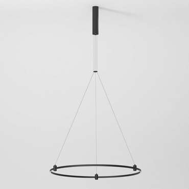 Шинопровод с тросовыми креплениями Round (черный) (800⌀) 85138/00 Esthetic Magnetic 
