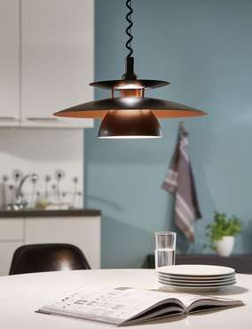 Подвесной светильник Brenda 31666 (металл, цвет медь)