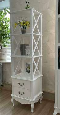 Этажерка Малонн Ави ванильного цвета