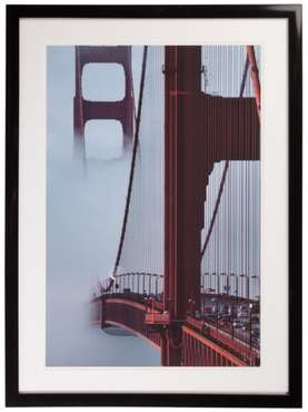 Постер с паспарту в раме "Golden Gate Bridge"