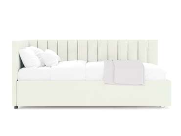 Кровать Negga Mellisa 90х200 белого цвета с подъемным механизмом левая