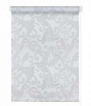 мини ролета Севилия 80,5х175 серебро