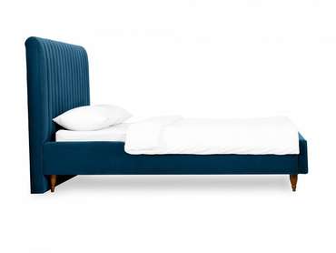 Кровать Dijon 180х200 темно-синего цвета