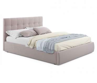 Кровать с подъемным механизмом Selesta 160х200 лилового цвета