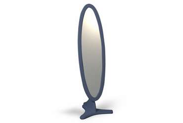 Зеркало напольное Fleuron синего цвета