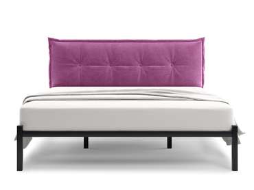 Кровать Лофт Cedrino 160х200 пурпурного цвета без подъемного механизма