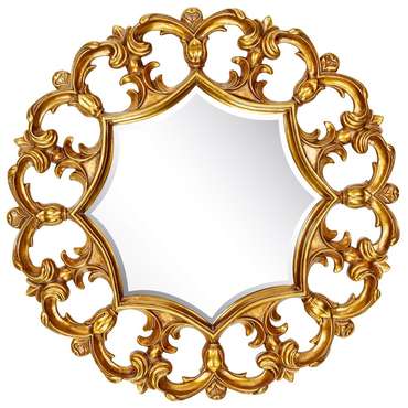 Настенное Зеркало в резной раме Florian Gold  