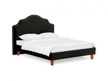 Кровать Queen Victoria L 160х200 черного цвета
