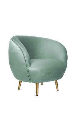 Кресло Benee зеленого цвета