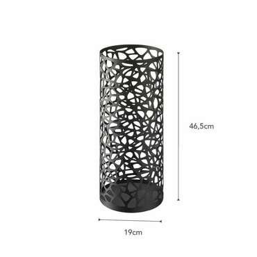 Подставка для зонтов Nest черного цвета