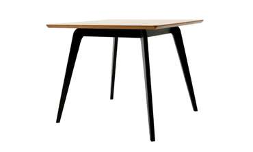Обеденный стол Arki М 100 черно-бежевого цвета