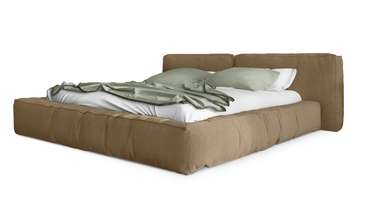 Кровать Латона-3 140х200 светло-коричневого цвета