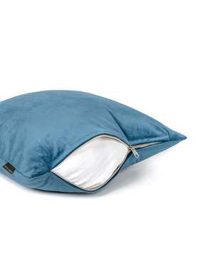 Декоративная подушка monaco blue 45х45 синего цвета