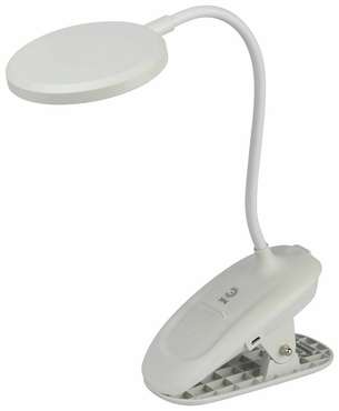 Настольная лампа NLED-513 Б0057209 (пластик, цвет белый)