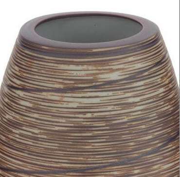 Фарфоровая ваза H22 коричнево-серого цвета