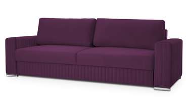 Прямой диван-кровать Тусон Лайт фиолетового цвета