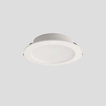 Светильник встраиваемый светодиодный IP44 Crystal Lux CLT 529C142 WH 4000K