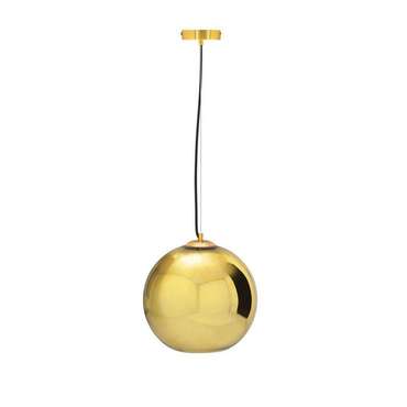 Подвесной светильник Copper Shade золотого цвета