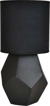 Настольная лампа Escada Diona 10205/T Black 1x40Вт E14, керамика/ткань, чёрный