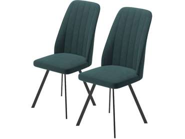 Комплект из двух стульев Прованс зеленого цвета