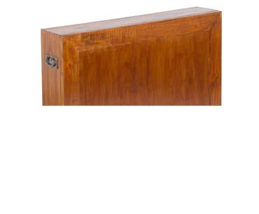 Обеденный раскладной стол коричневого цвета
