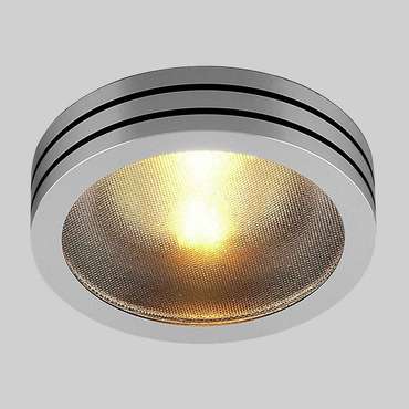 Точечный светильник из алюминия 5153 MR16 CH/BK хром/черный Peris